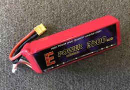 E POWER advance LIPO   3300mA5S35/70C　