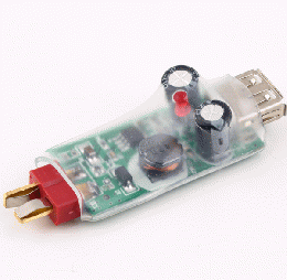 2-6S LIPO用USB出力変換器　IPC26RC